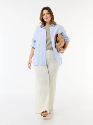 Широк дамски панталон 