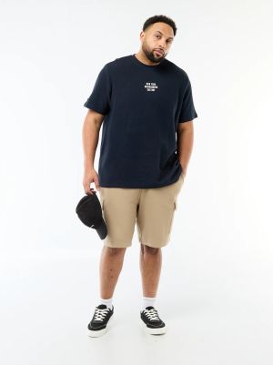 Мъжки бермуди от пике с карго джобове