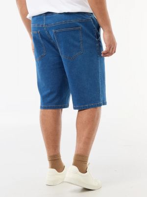 Мъжки дънкови бермуди макси размер