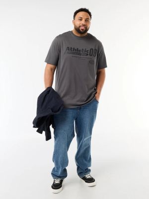 Голям размер мъжка тениска