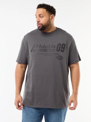 Голям размер мъжка тениска