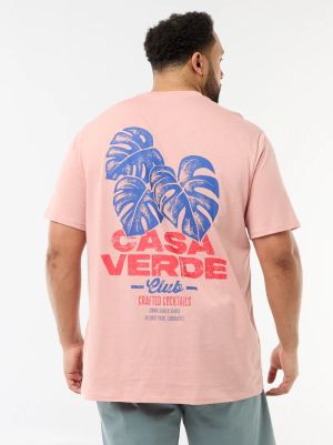 Голям размер мъжка тениска