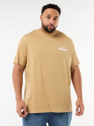 Голям размер мъжка тениска