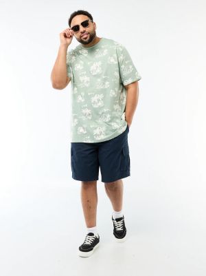 Голям размер мъжки панталони със страничен джоб