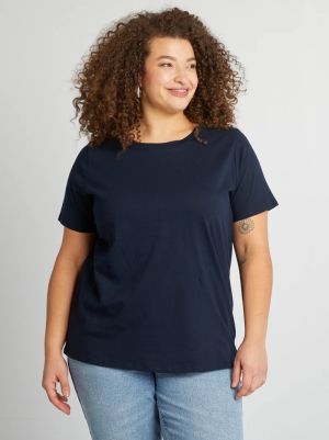 Голям размер дамска тениска 100% памук