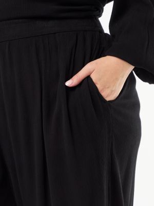 Широки дамски панталони от креп