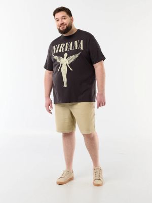 Голям размер мъжка тениска