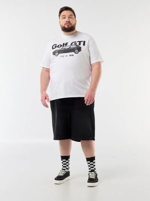 Голям размер мъжка тениска