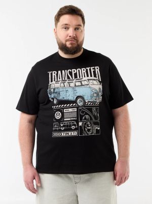 Голям размер мъжка тениска