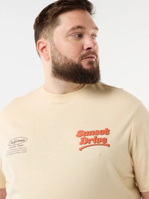 Голям размер мъжка тениска