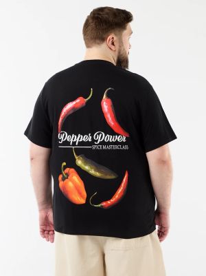 Голям размер мъжка тениска