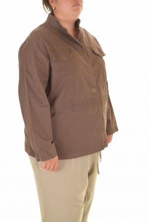 Дамско спортно сако голям размер