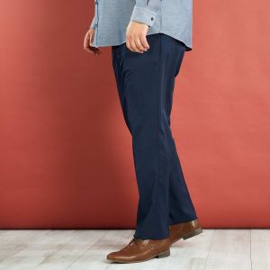 Голям размер мъжки официален панталон