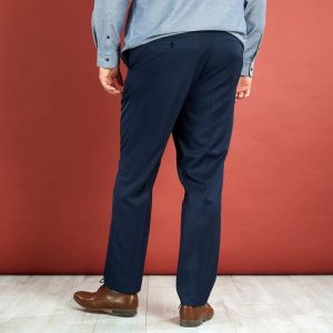 Голям размер мъжки официален панталон