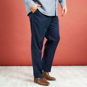 Голям размер мъжки официален панталон