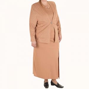 Рокля от две части макси размер