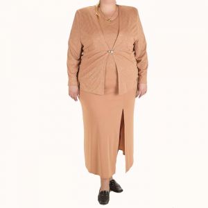 Рокля от две части макси размер