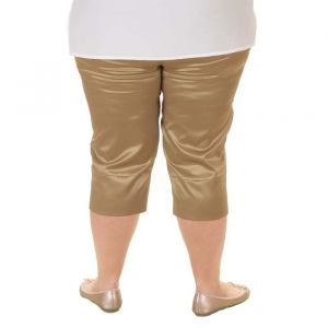 Макси номер дамски сатенени панталони 7/8