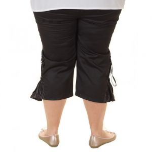 Макси номер дамски черни панталони 7/8