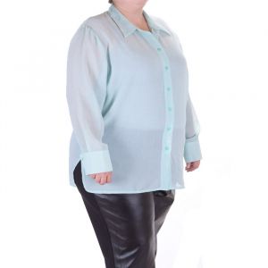 Ефирна дамска риза макси номер