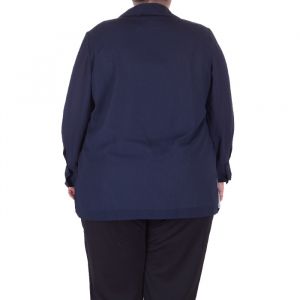 Дамска риза с дълъг ръкав голям размер