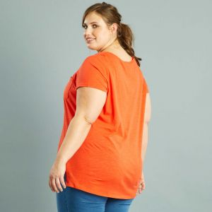 Голям размер дамска тениска