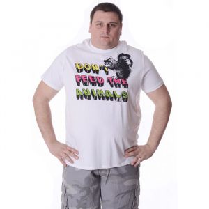 Голям размер мъжка тениска