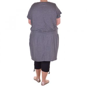 Голям размер дамска спортна рокля