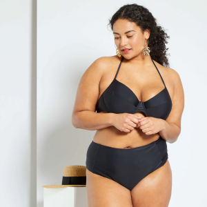 Голям размер дамски бански от две части